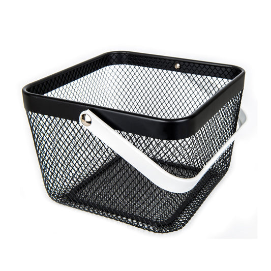 Small Square Storage Basket - Black