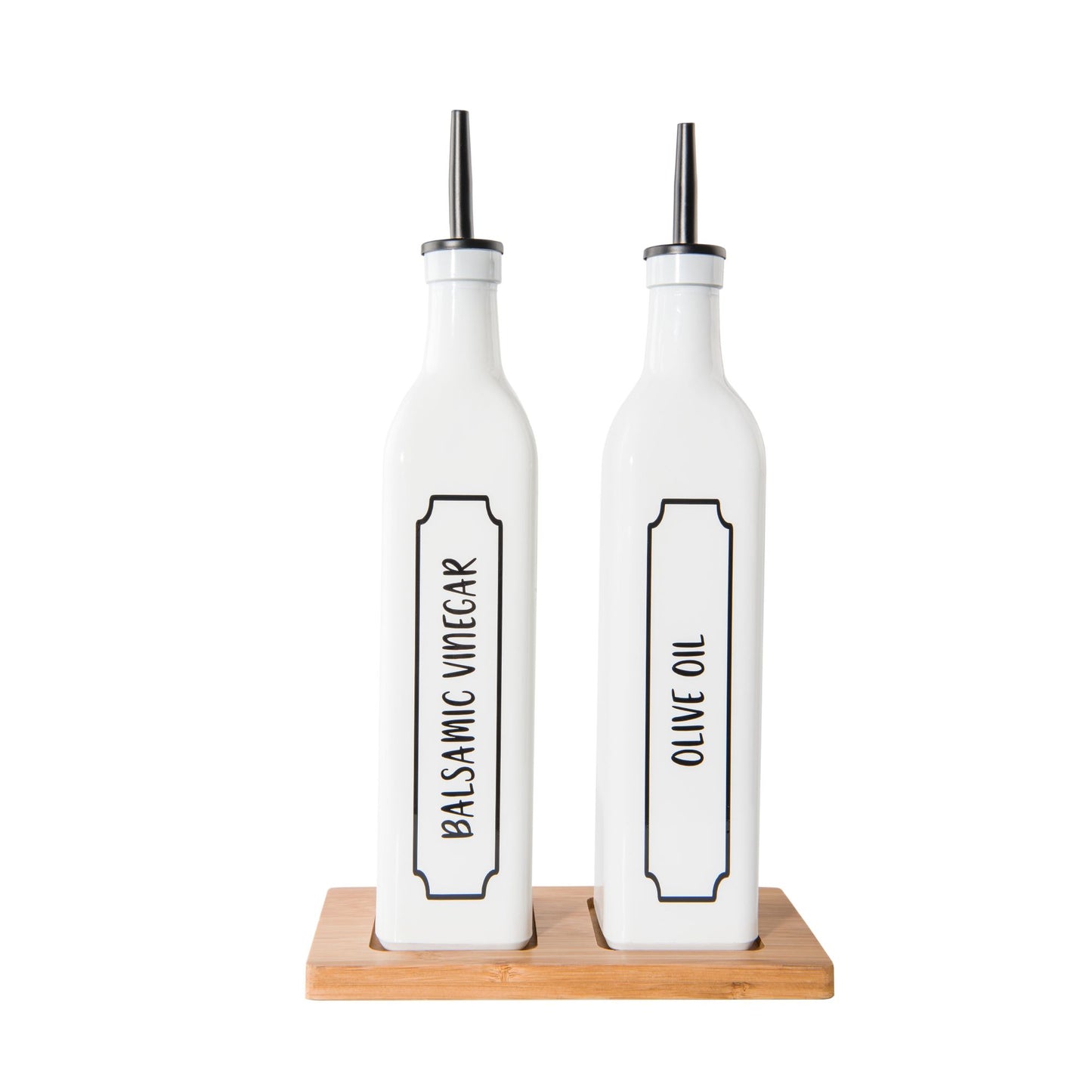 Oil & Vinegar Bottle 500ml - White