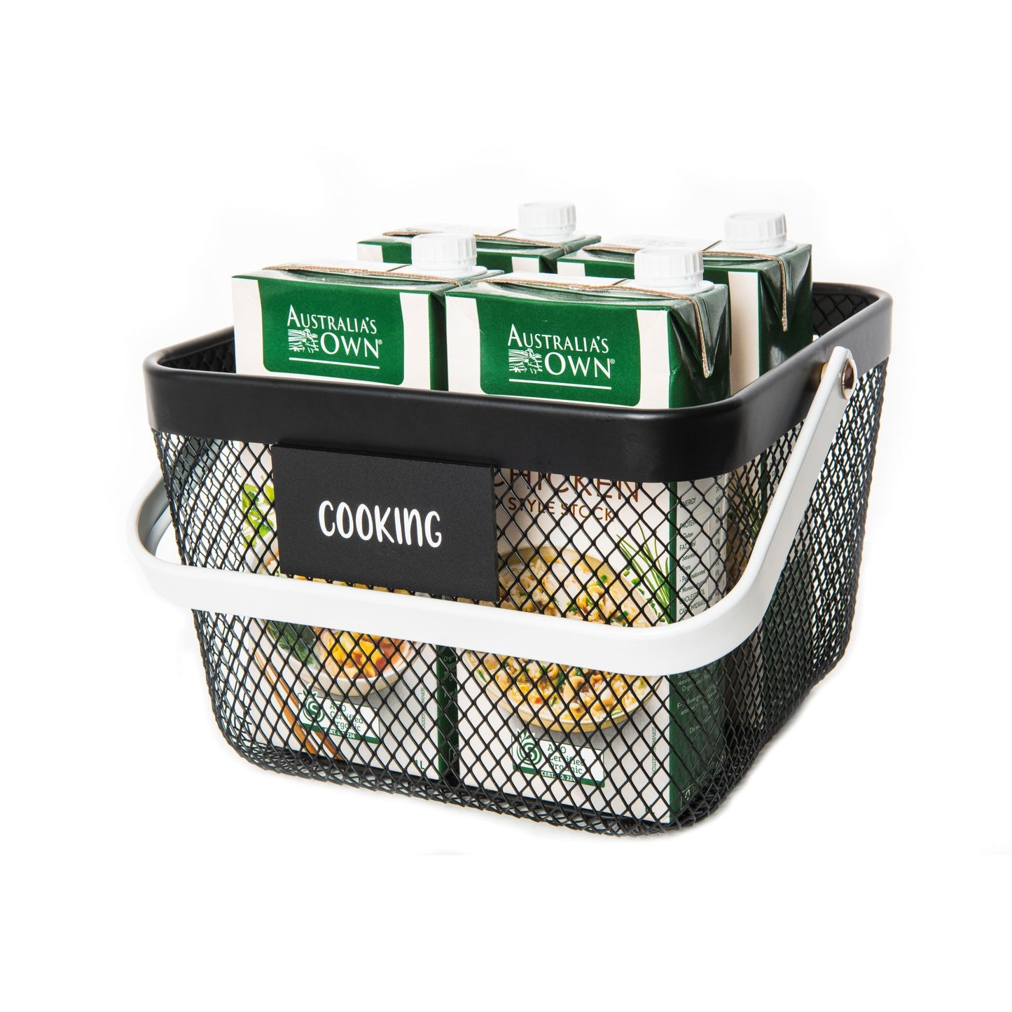 Small Square Storage Basket - Black