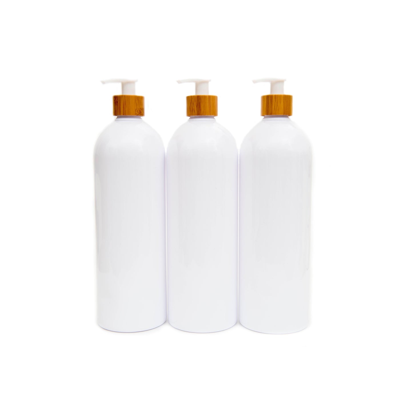 Plastic Pump Bottle 1L - White